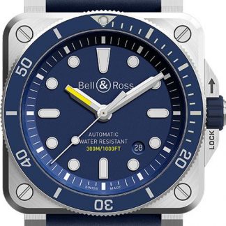 Bell & Ross Aviation Instruments Blue Dial Men's Watch BR0392-D-BU-ST/SRB