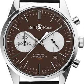 Bell & Ross Vintage 41mm Men's Watch BRG126-BRN-ST/SCR2-B-A-045