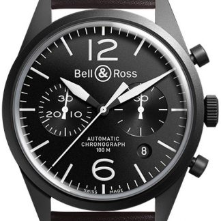 Bell & Ross Vintage Original Men's Watch BRV126-BL-CA/SCA