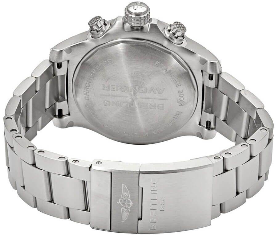 breitling avenger kronograf 45 blå urtavla män klocka a13317101c1a1 - Bild 3