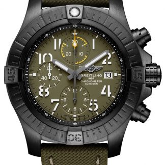 breitling avenger kronograf natt uppdrag män klocka v13317101l1x1x1