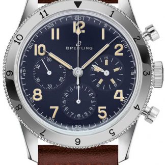 breitling aviator 8 avi 1953 platina herrklocka lb0920131c1x1