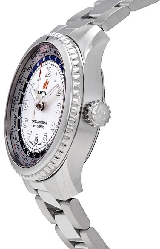 breitling aviator 8 b35 automatisk unitime 43 ab3521u01g1a1 - Bild 2