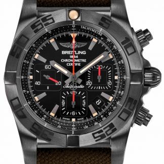 breitling chronomat 44 blacksteel chronograph herrenuhr mb0111c3/be35-108w