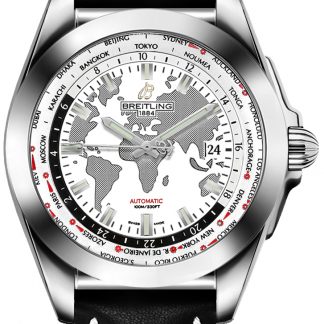 breitling galactic unitime herrenuhr mit weissem zifferblatt wb3510u0/a777-435x