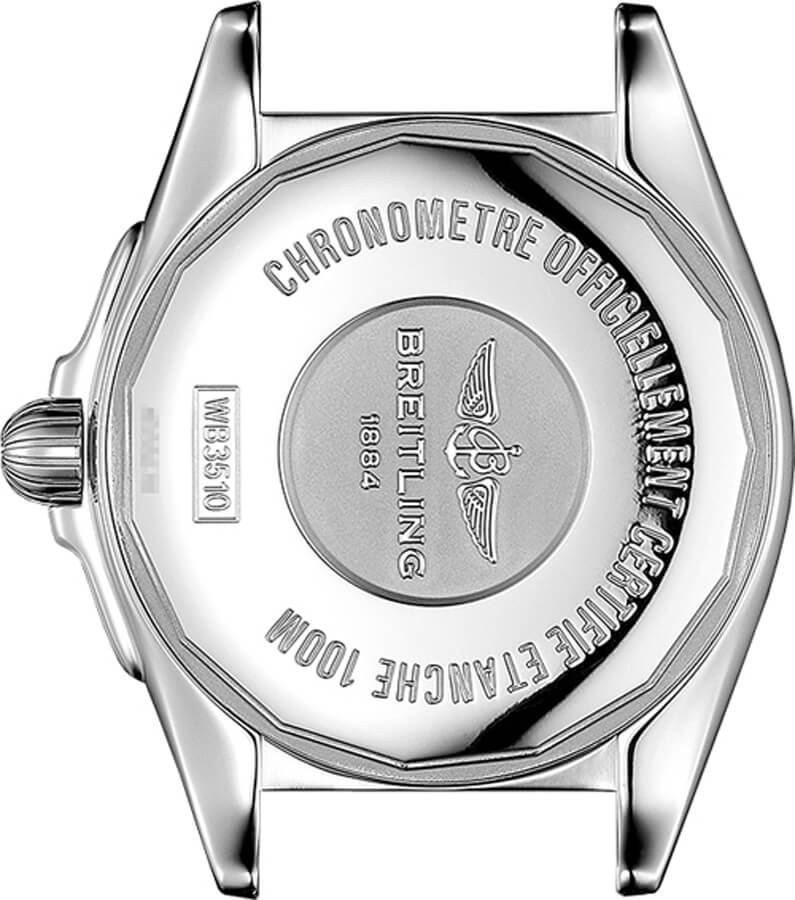 breitling galactic unitime päivämäärä miesten kello wb3510u4/bd94-228s - Image 2