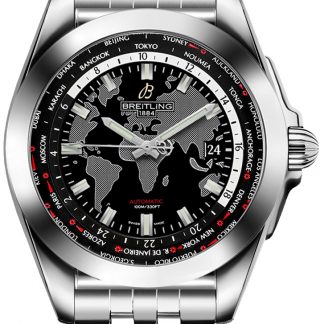 breitling galactic unitime automatische herrenuhr wb3510u4/bd94-375a