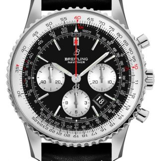 breitling navitimer 1 b01 cronógrafo 43 reloj de los hombres ab0121211b1x1