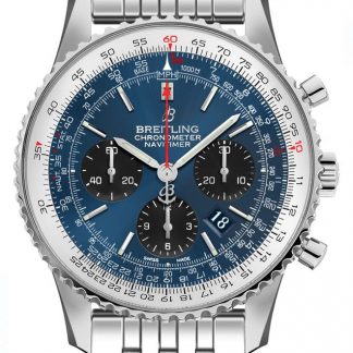 breitling navitimer 1 b01 cronógrafo 43 reloj de lujo de los hombres ab0121211c1a1
