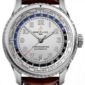 breitling aviator 8 b35 automatisk unitime 43 män klocka ab3521u0/g838-757p
