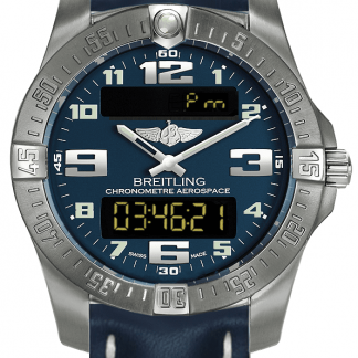 breitling professional aerospace evo 43mm zegarek męski e7936310/c869-105x