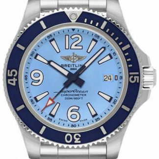 breitling superocean 36 mujeres reloj azul a17316d81c1a1