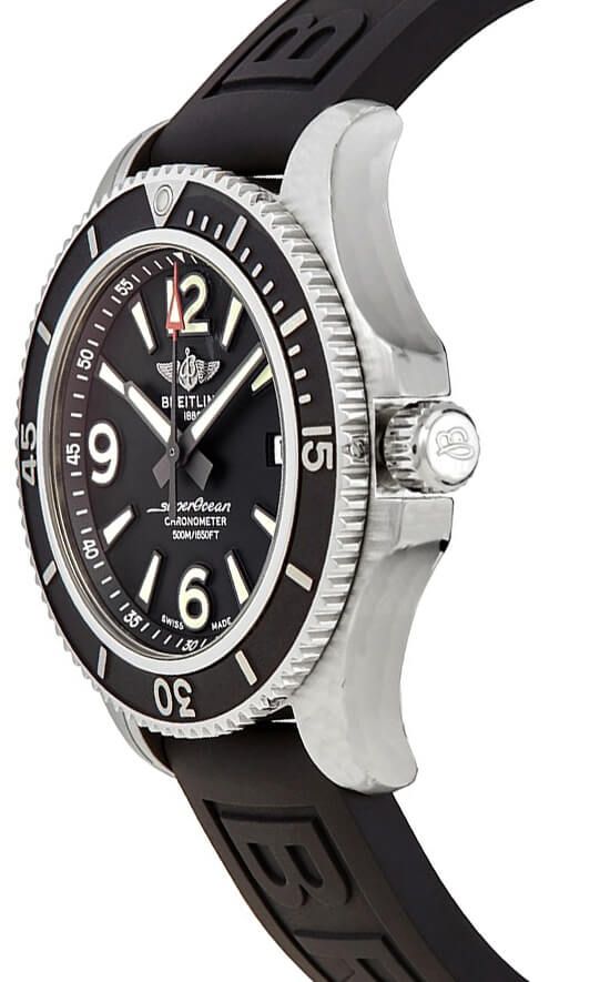 breitling superocean 42 reloj negro de los hombres a17366021b1s1 - Imagen 2