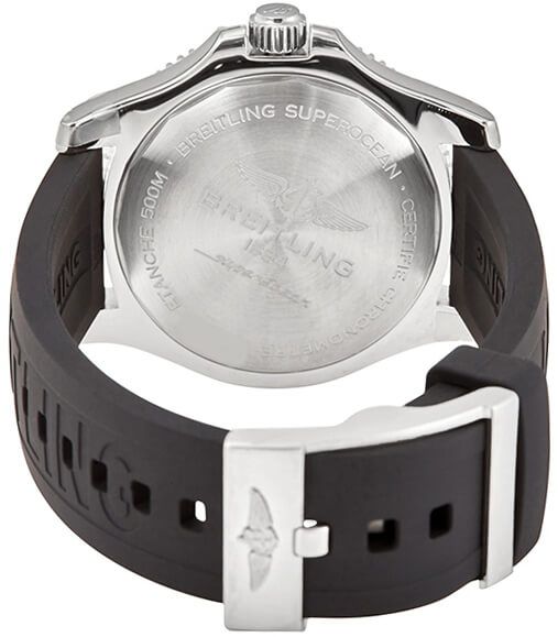 breitling superocean 42 reloj negro de los hombres a17366021b1s1 - Imagen 3