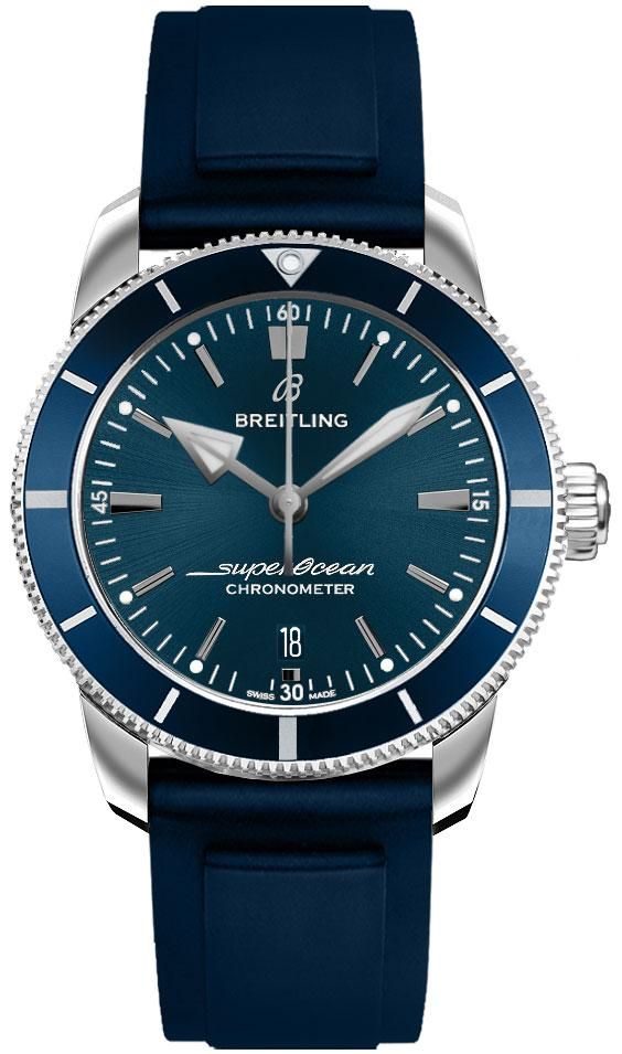 breitling superocean heritage blue dial zegarek męski ab203016/c955-145s