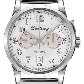 breitling transocean kronograf 1915 män klocka ab141112/g799-207a