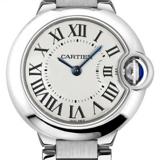 Cartier Ballon Bleu Steel Women's Watch W69010Z4