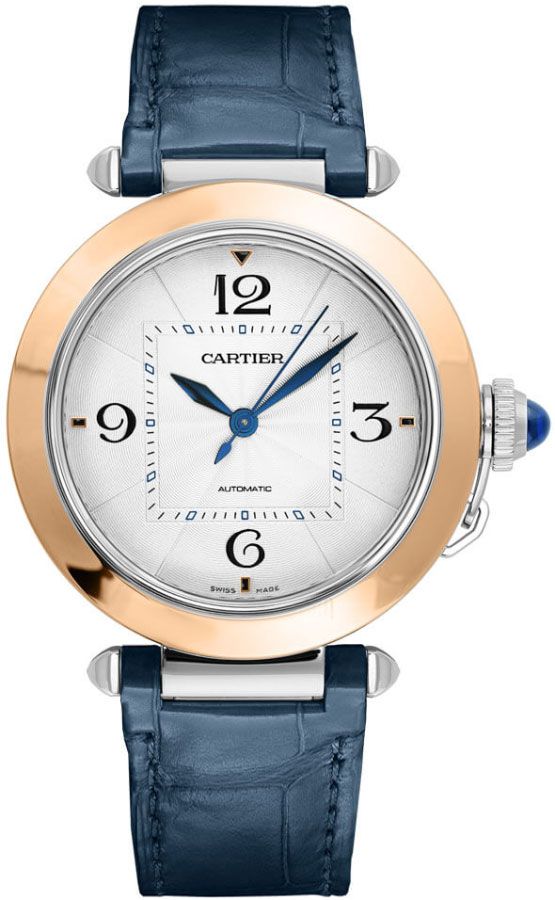 Cartier Pasha Rose Gold & Steel Women's Watch W2PA0008 - Image 2