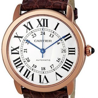 Cartier Ronde Solo 18K Rose Gold Men's Watch W6701009