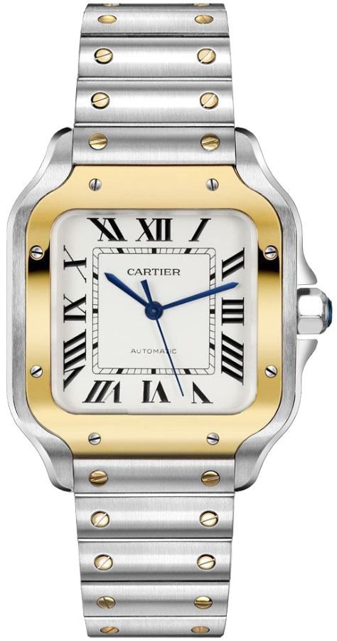 cartier santos de cartier middenmodel luxe horloge w2sa0016