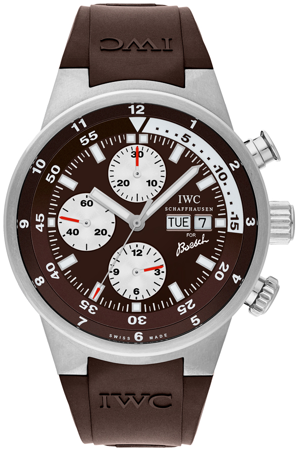 IWC Aquatimer Chronographe acier Montre de plongée homme IW378204