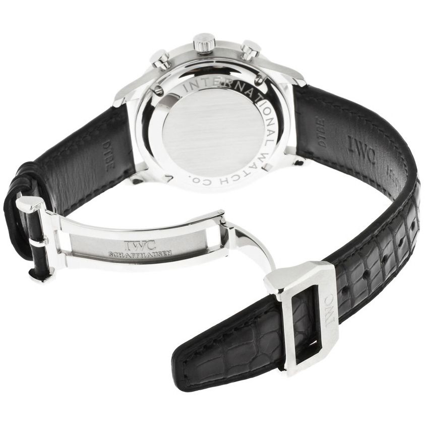 IWC Portugieser Chronograph Automatic Black Dial Men's Watch IW371447 - Image 2