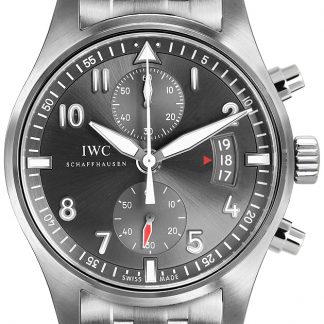 IWC Spitfire Chronograph Ardoise Grey Dial Men's Watch IW387804