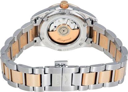 Longines Conquest Classic Automatic Steel & Rose Gold Diamond Women's Watch L2.285.5.88.7 - Image 2