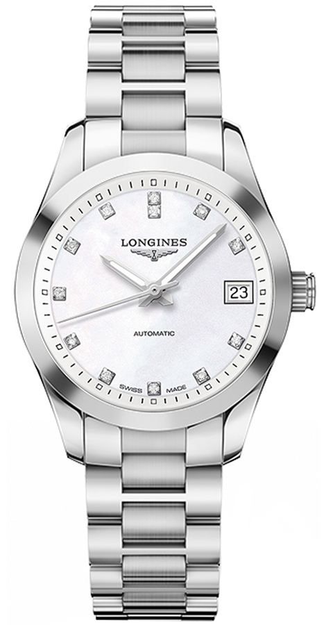 Longines Conquest Classic Diamonds Women's Watch L2.385.4.87.6