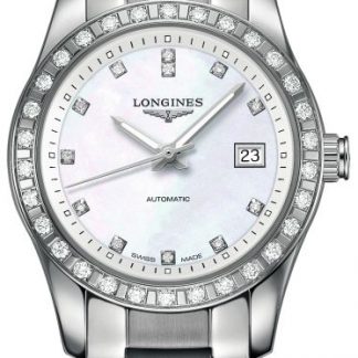 Longines Conquest Diamond Women's Watch L2.285.0.87.6