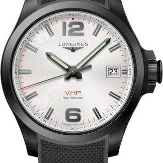 Longines Conquest V.H.P. Black Steel Men's Watch L3.716.2.76.9
