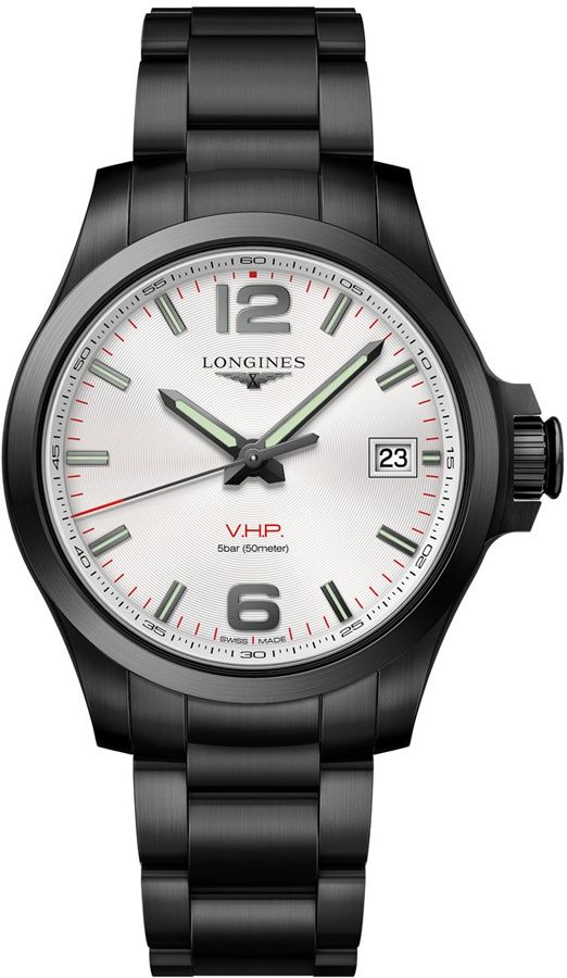 Longines Conquest V.H.P. Silver Dial Men's Watch L3.716.2.76.6