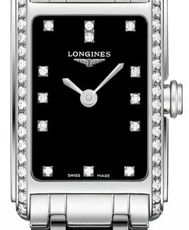 Longines DolceVita Black Dial Women's Watch L5.258.0.57.6