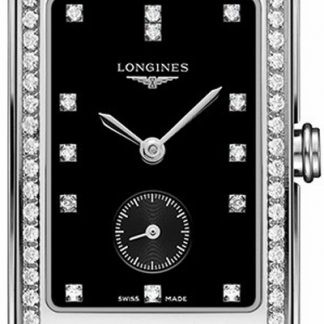 longines dolcevita kvartsi naisten timanttikello l5.512.0.57.6
