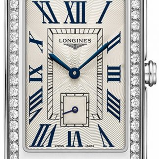 Longines Dolcevita hopeinen soittaa naisten katsella l5.755.0.71.6