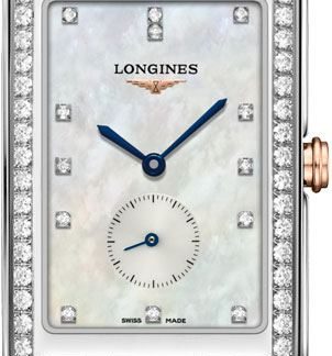 Longines DolceVita Rectangular Luxury Men's Watch L5.755.5.89.7