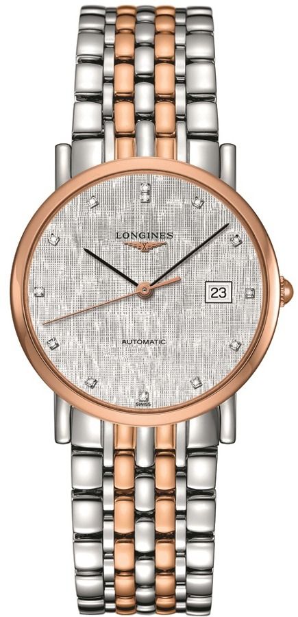 Longines Elegant Collection Two Tone Women's Watch L4.809.5.77.7