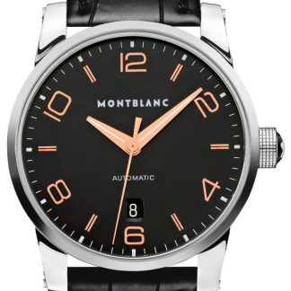 MontBlanc TimeWalker Black Dial Automatic Men's Watch 110337