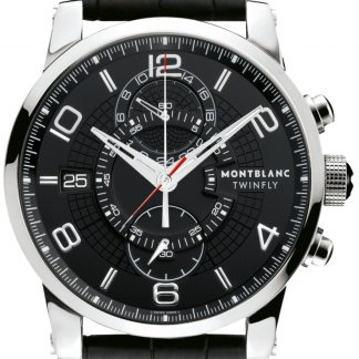 MontBlanc TimeWalker Chronograph Men's Watch Save 105077