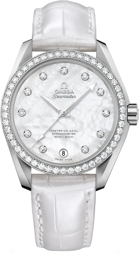 omega seamaster aqua terra perlemor urskive dameur 231.18.39.21.55.001