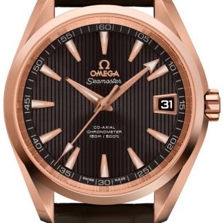 Omega Seamaster Aqua Terra Solid 18k Rose Gold Men's Watch 231.53.39.21.06.001