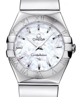 Omega Constellation 27mm Steel Women's Watch 123.10.27.60.05.002