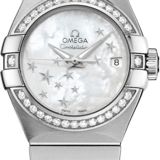Omega Constellation Diamond 27mm Women's Watch 123.15.27.20.05.001
