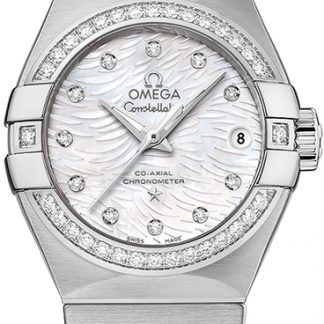 Omega Constellation Diamond Women's Watch 123.15.27.20.55.003