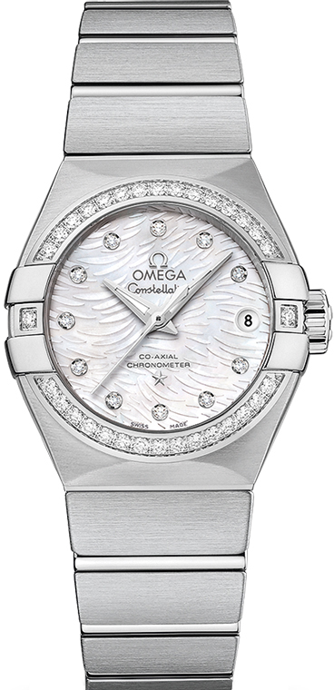 Omega Constellation Diamond Women's Watch 123.15.27.20.55.003