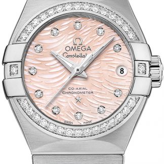 Omega Constellation Diamond Luxury Women's Watch 123.15.27.20.57.002