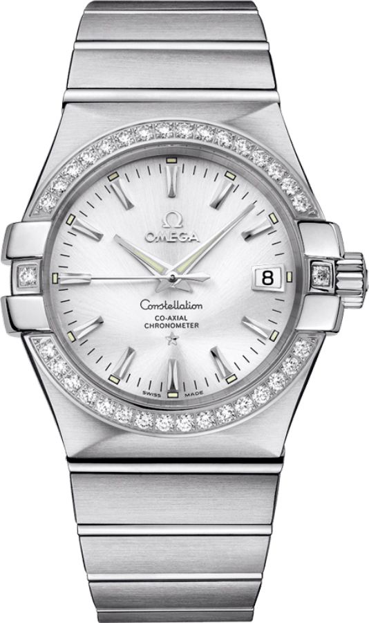 omega constellation diamant lyxklocka 123.15.35.20.02.001