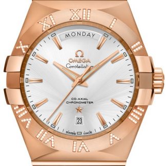 Omega Constellation Solid 18K Gold Men's Watch 123.55.38.22.02.001