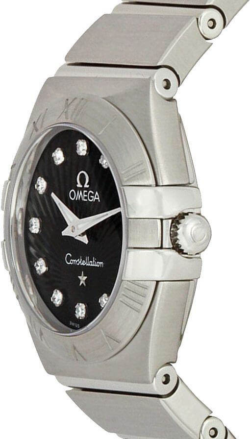 Omega Constellation 24mm Diamond Dial Women's Watch 123.10.24.60.51.001 - Image 2