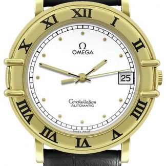 Omega Constellation Solid 18k Yellow Gold Men's Watch 168.0075